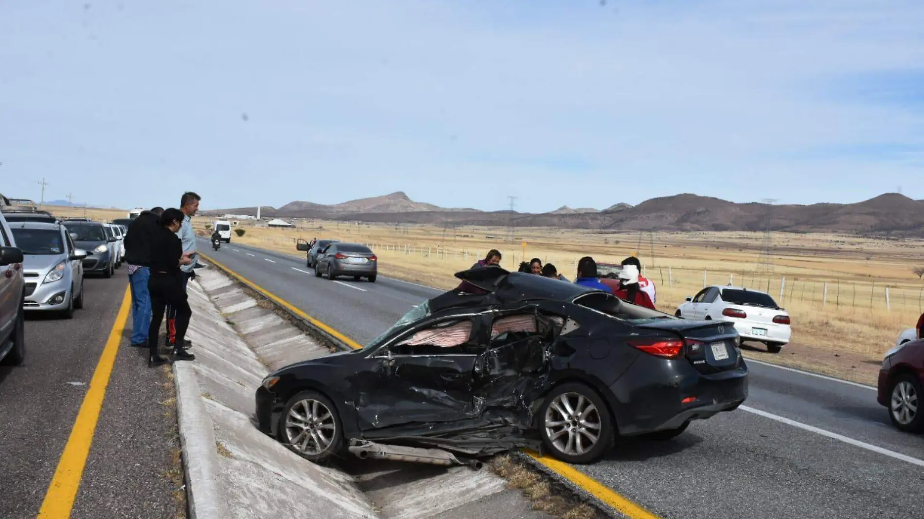 accidente carretera cuauhtémoc 